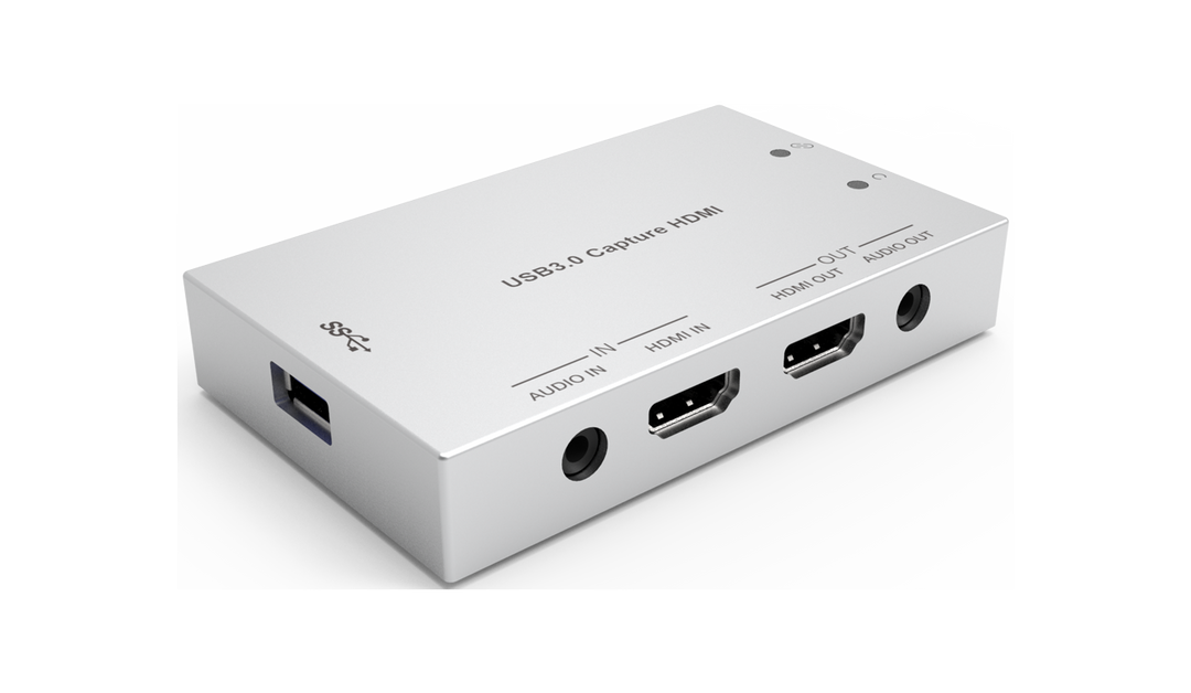 4K60 HDMI to USB3.0 Video Capture (Analog Audio In)