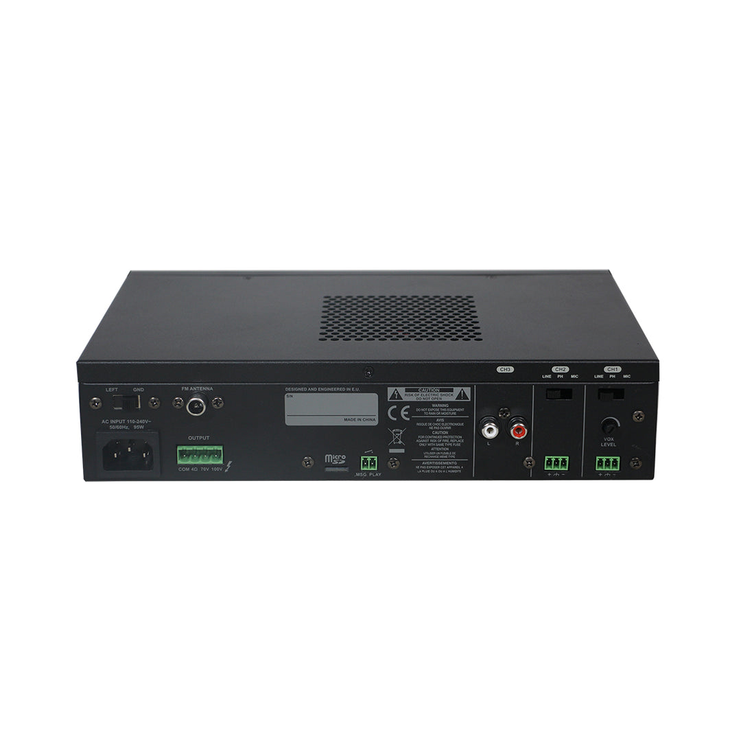 Class D Desktop Mixer Amplifier (30W, 60W and 120W)