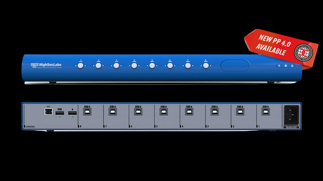 SECURE 8 PORT KM SWITCHES