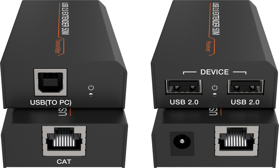 USB 2.0 Over CAT Extender 50 meters