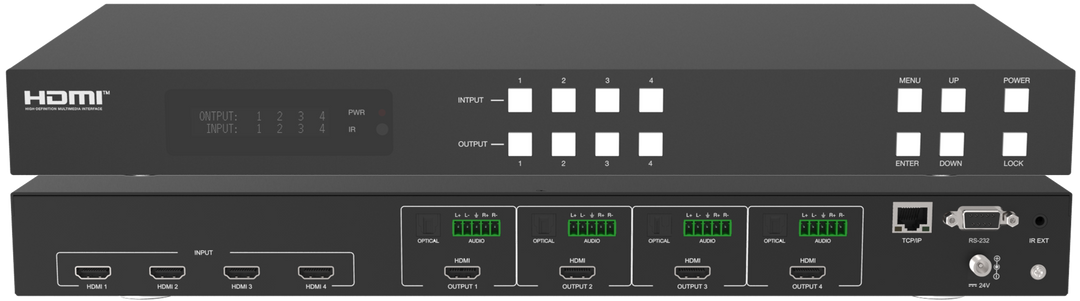 48Gbps 4x4 HDMI 2.1 Matrix