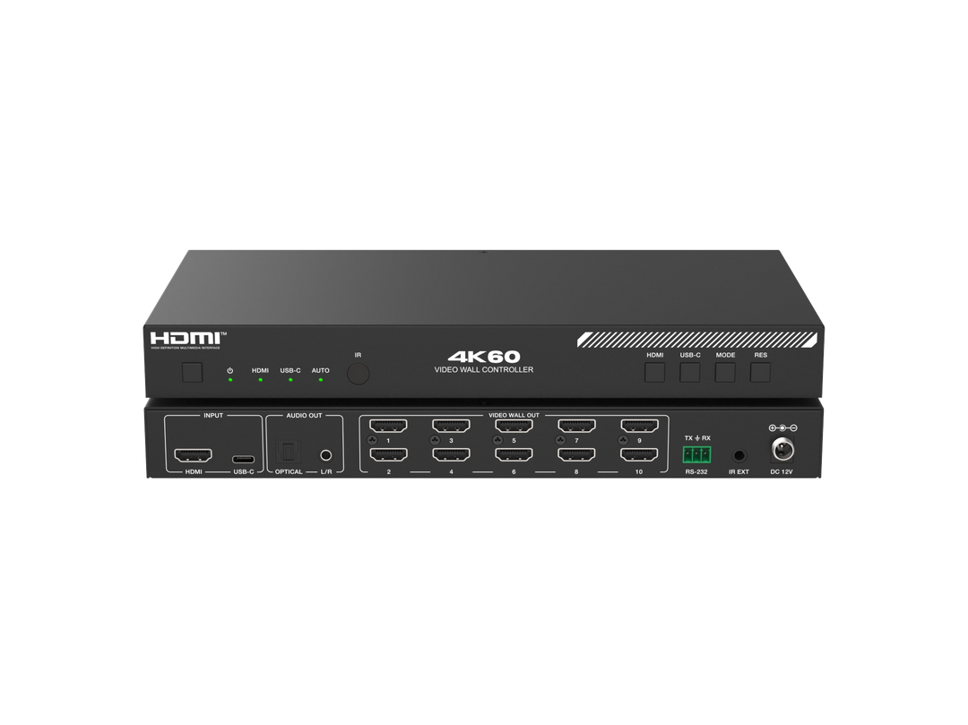 18Gbps 1x10 Video Wall Controller