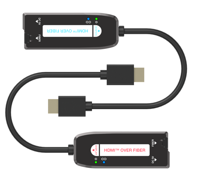 4K60 HDMI over Fibre Extender