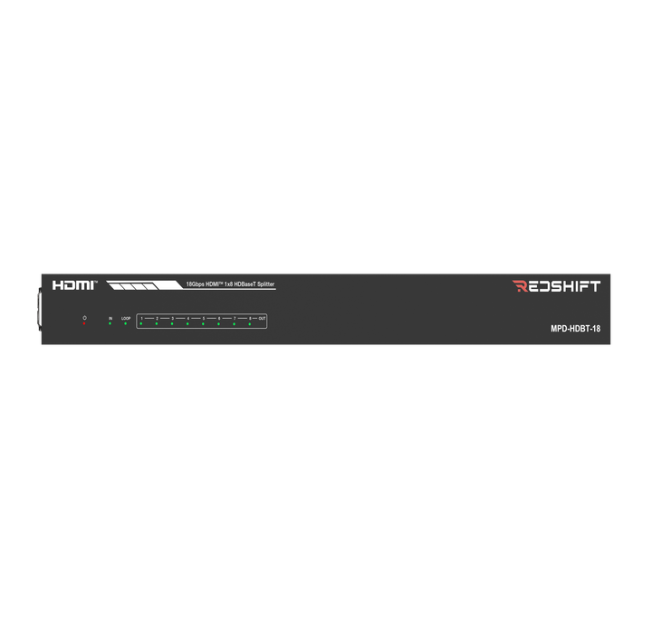 1x8 4K60 HDBaseT Splitter (150m)