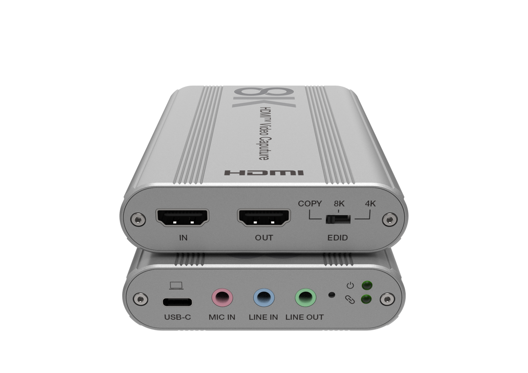 8K HDMI™ to USB 3.2 Gen 1 Video Capture Card