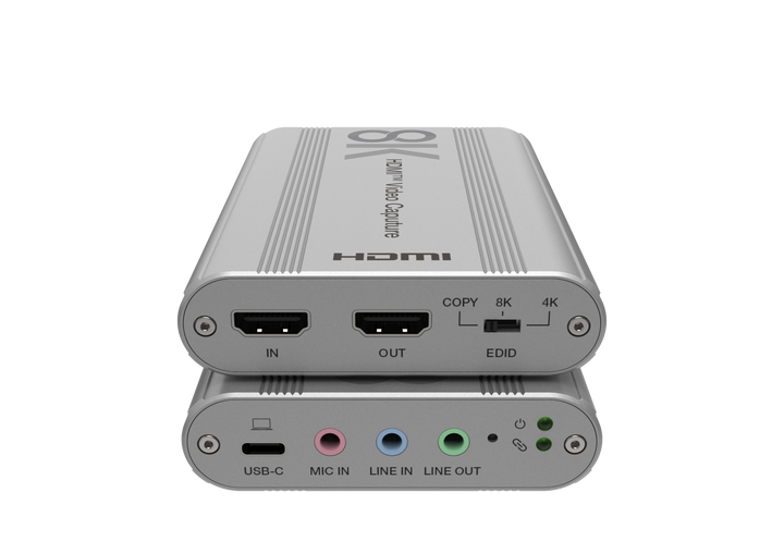 8K HDMI™ to USB 3.2 Gen 1 Video Capture Card