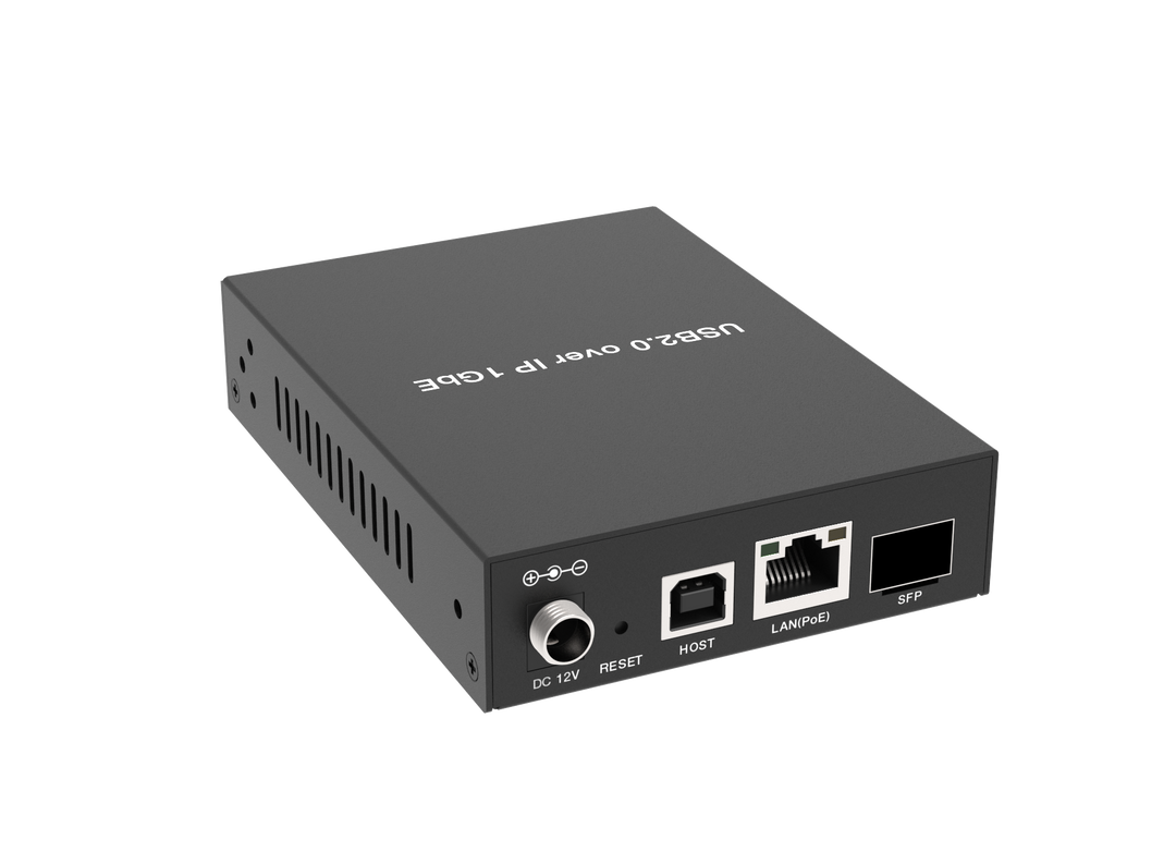 USB 2.0 Over IP Host/Device Combo with Copper&Fiber