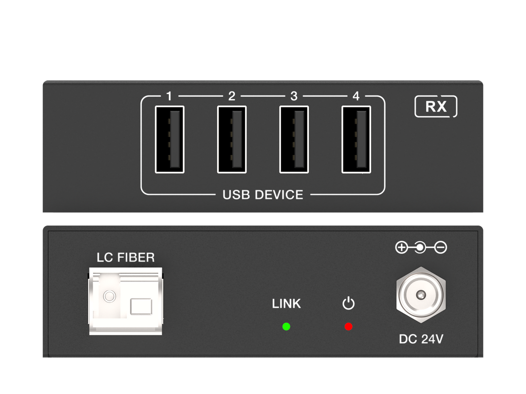 USB 2.0 over Single Fiber Extender