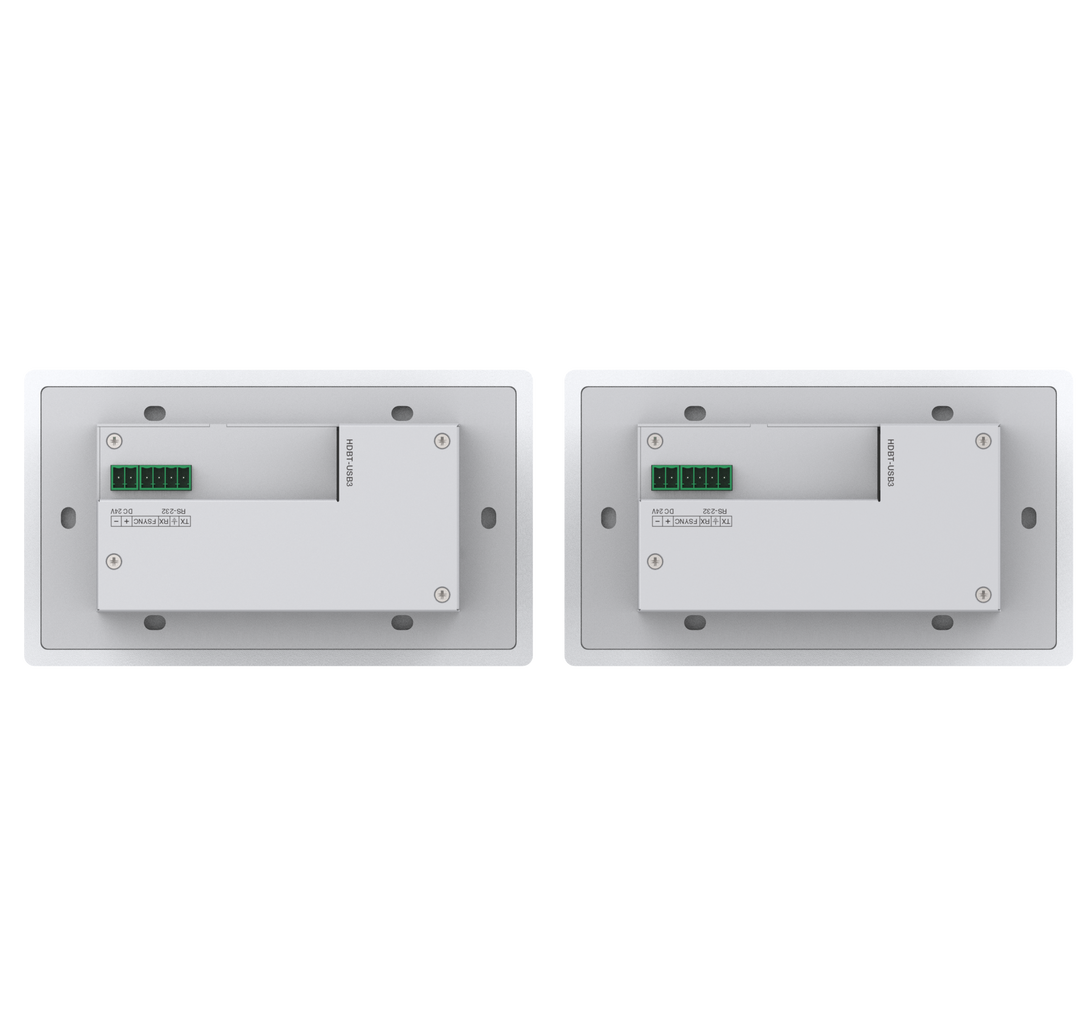 USB 3.2 Extender 100M with USB-C One Input (Wall Plate/Wall Plate)