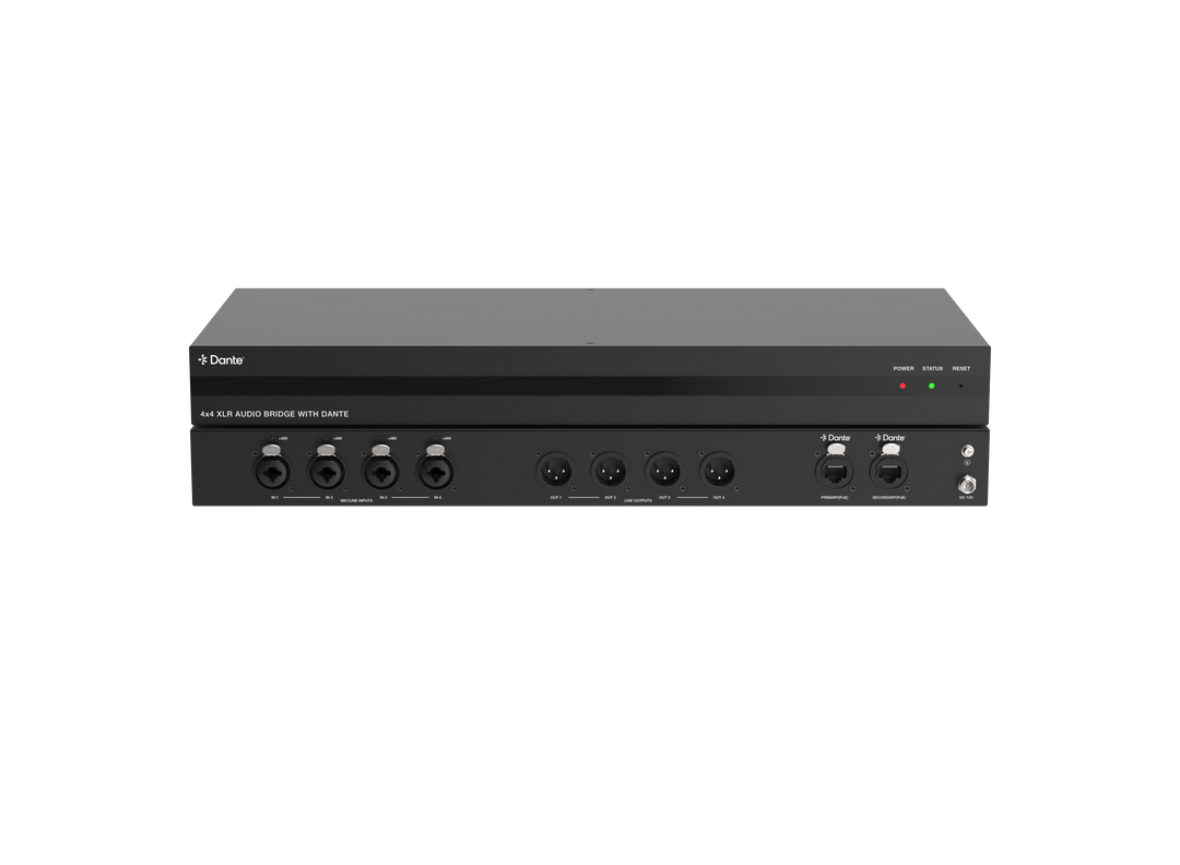 4x4 XLR to Dante Bridge