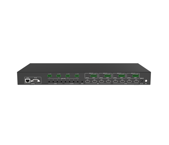 4x4 HDMI 2.0 Seamless Matrix with Video Wall and Multi-view
