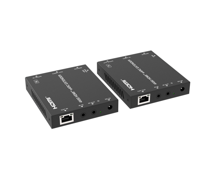18Gbps HDMI over CAT Extender 50 meters with eARC Two way IR