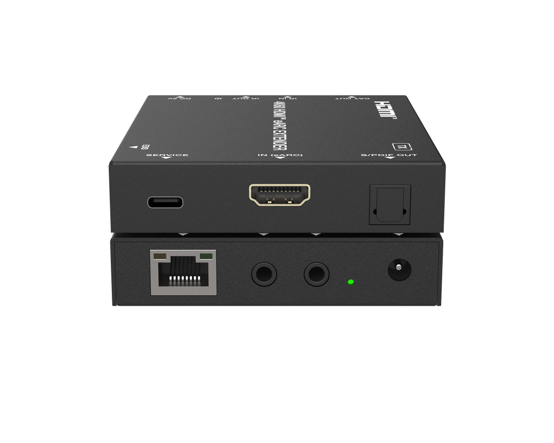 18Gbps HDMI over CAT Extender 50 meters with eARC Two way IR