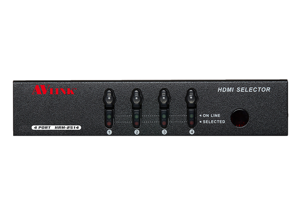 HRM-2514 - 4 Ports UHD/4K Switcher
