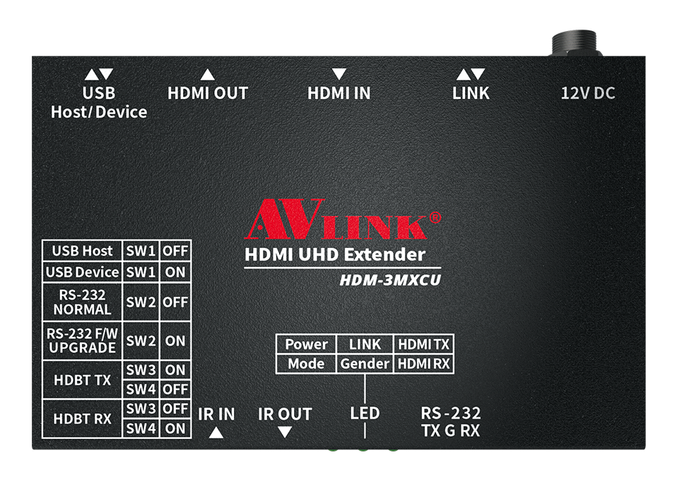 HDM-3MXCU (Pair) - 40M 8K/ 4K HDMI HDBaseT™ Extender