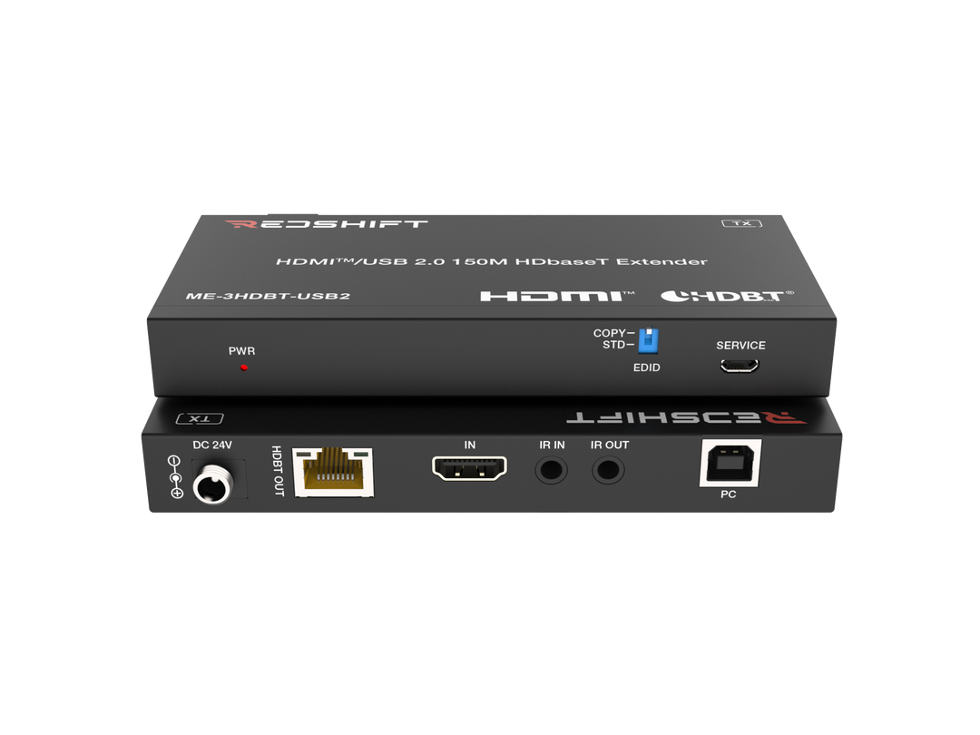 18Gbps HDBaseT Extender 150 meters with USB2.0