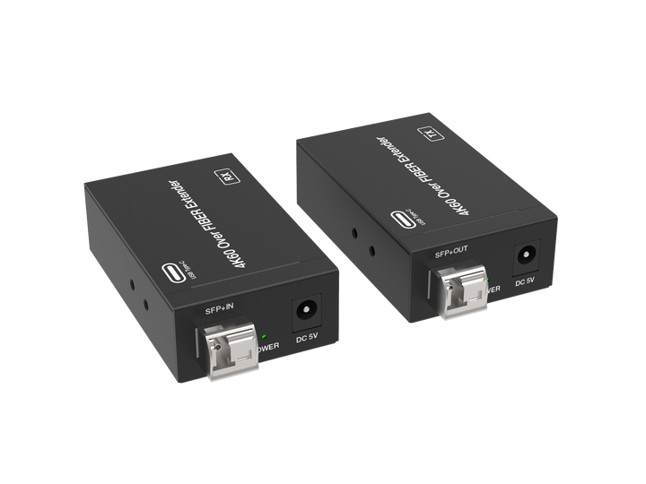 4K60 USB-C over Single Fiber Extender