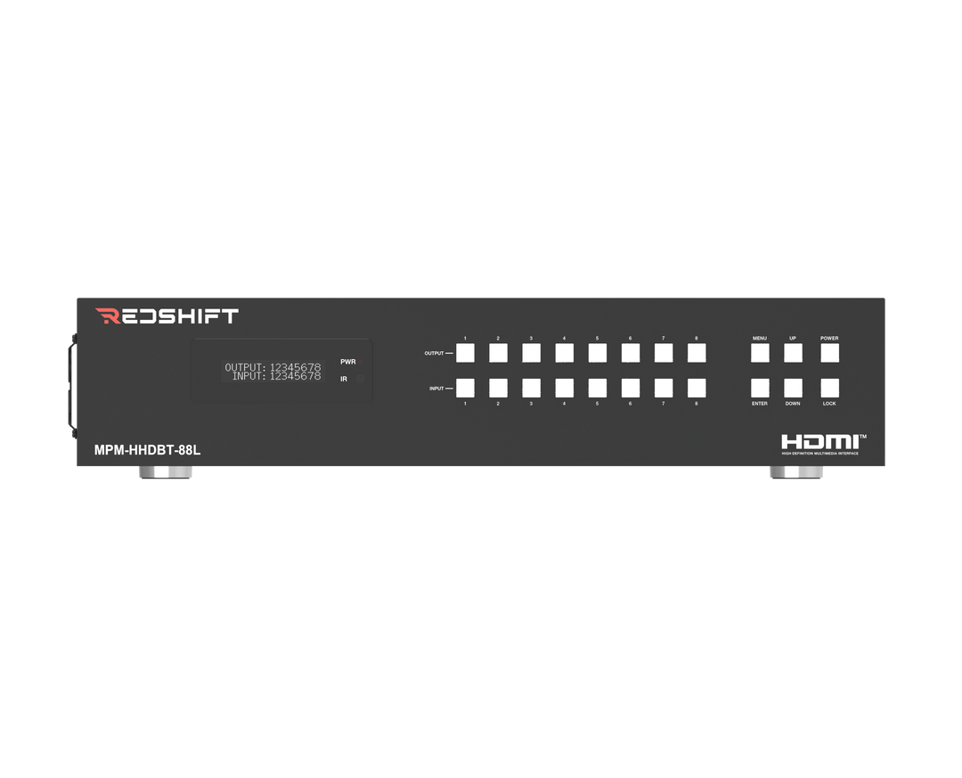 8x8 HDMI 2.0 Matrix over HDBaset 150M