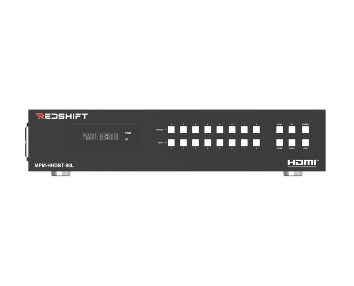 8x8 HDMI 2.0 Matrix over HDBaset 150M