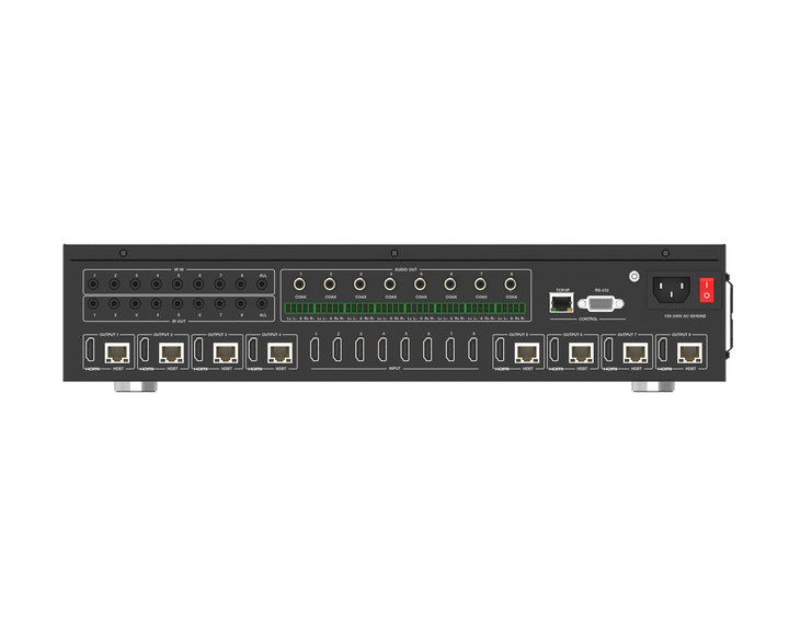 8x8 HDMI 2.0 Matrix over HDBaset 150M