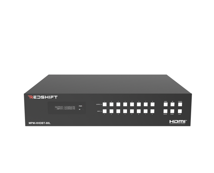 8x8 HDMI 2.0 Matrix over HDBaset 150M