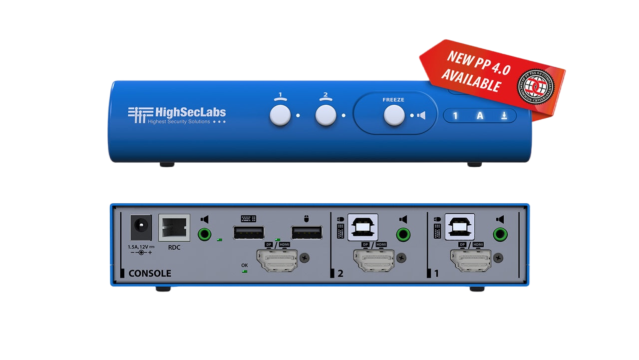 Cvm Switches SECURE 2 PORT DUAL-HEAD KVM SWITCHES – Merik Distribution