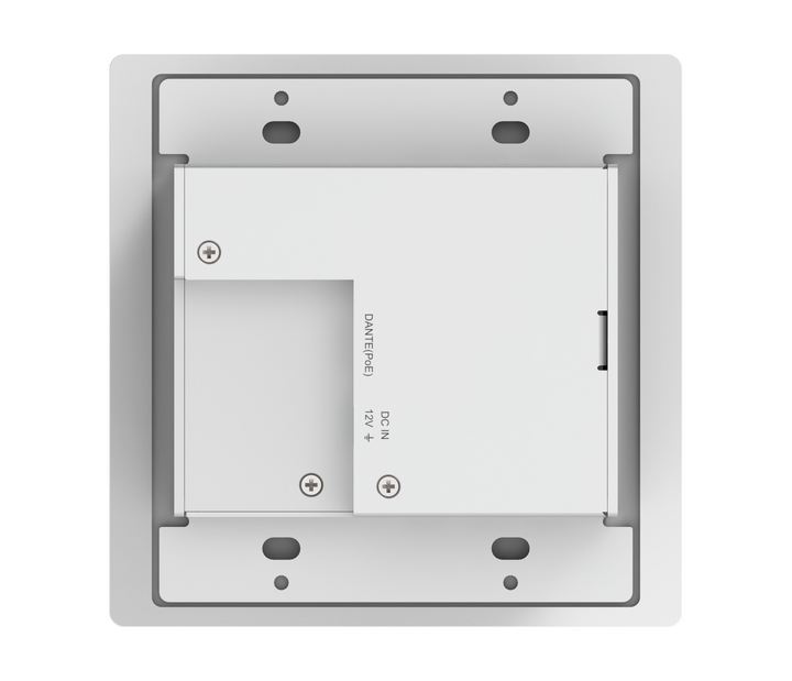 2x2 Analogue XLR to Dante® Converter Wallplate