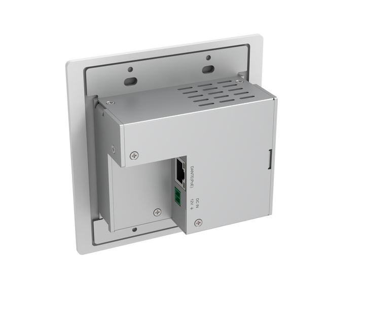 2x2 Analogue XLR to Dante® Converter Wallplate