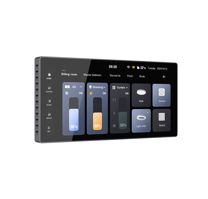 6" Programmable Touch Panel/Processor Wall Mount