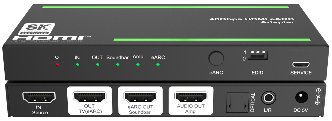 48Gbps HDMI eARC Audio Adapter – Merik Distribution