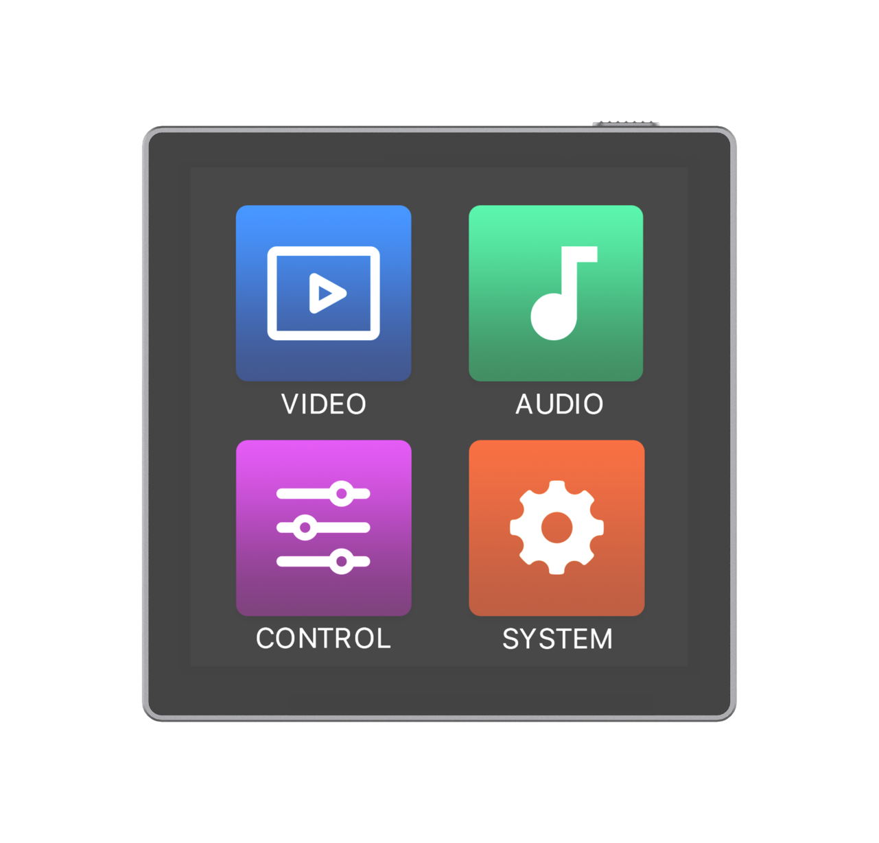4” inch Touch Control Panel (Wall Plate) – Merik Distribution
