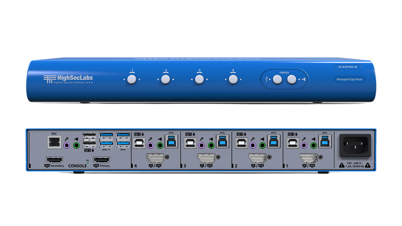 4 PORT KVM COMBINER SWITCH – Merik Distribution
