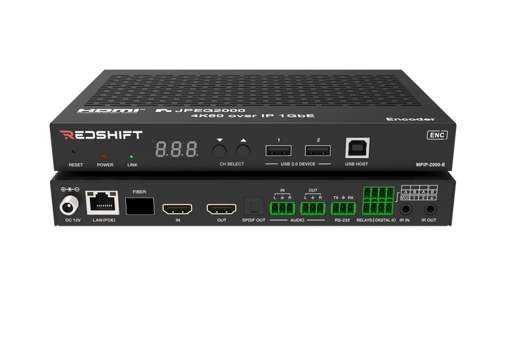 4K60 4:4:4 AV over IP JPEG2K Encoder