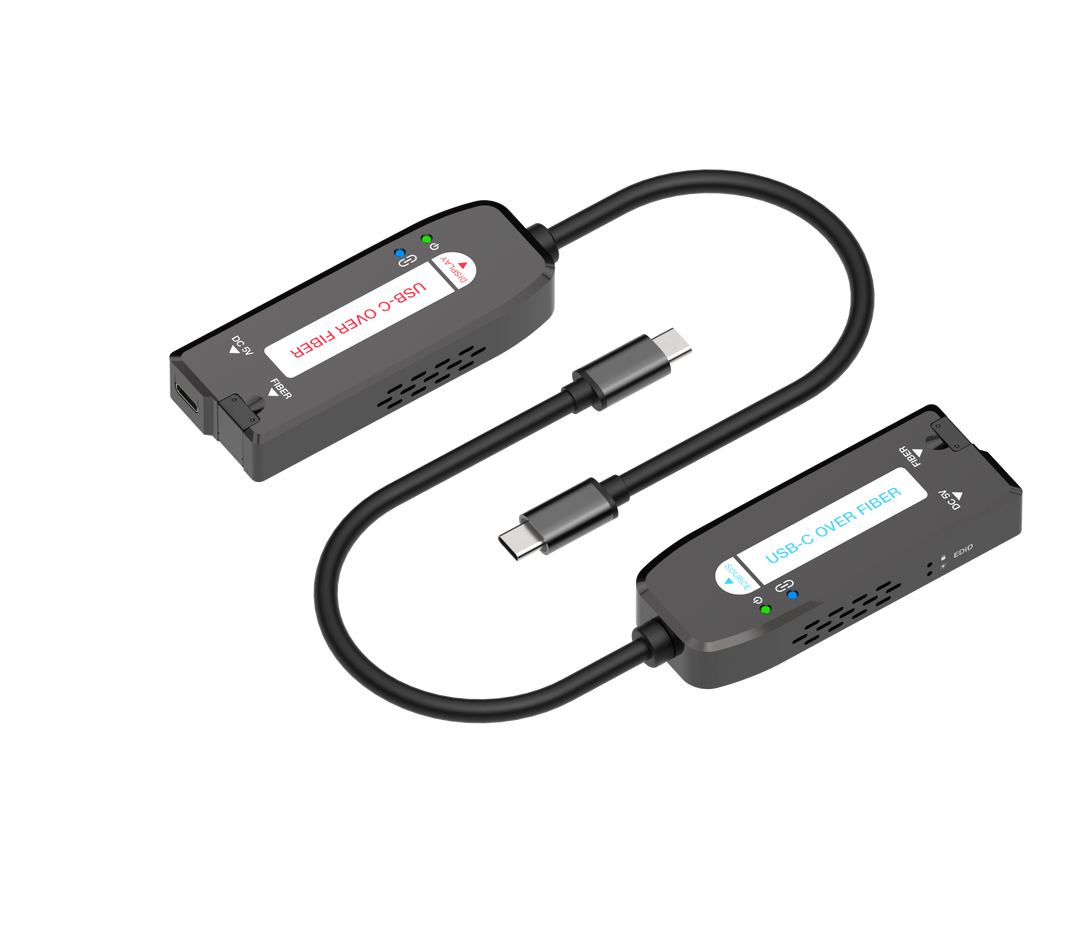 4K60 USB-C over Fibre Extender